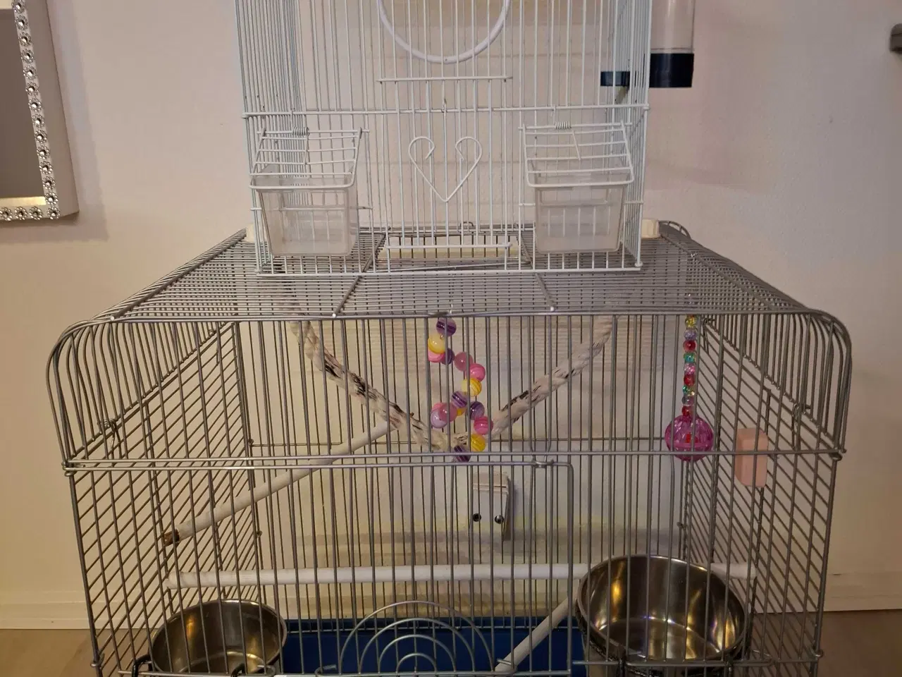 Billede 2 - Fuglebur 2 i en