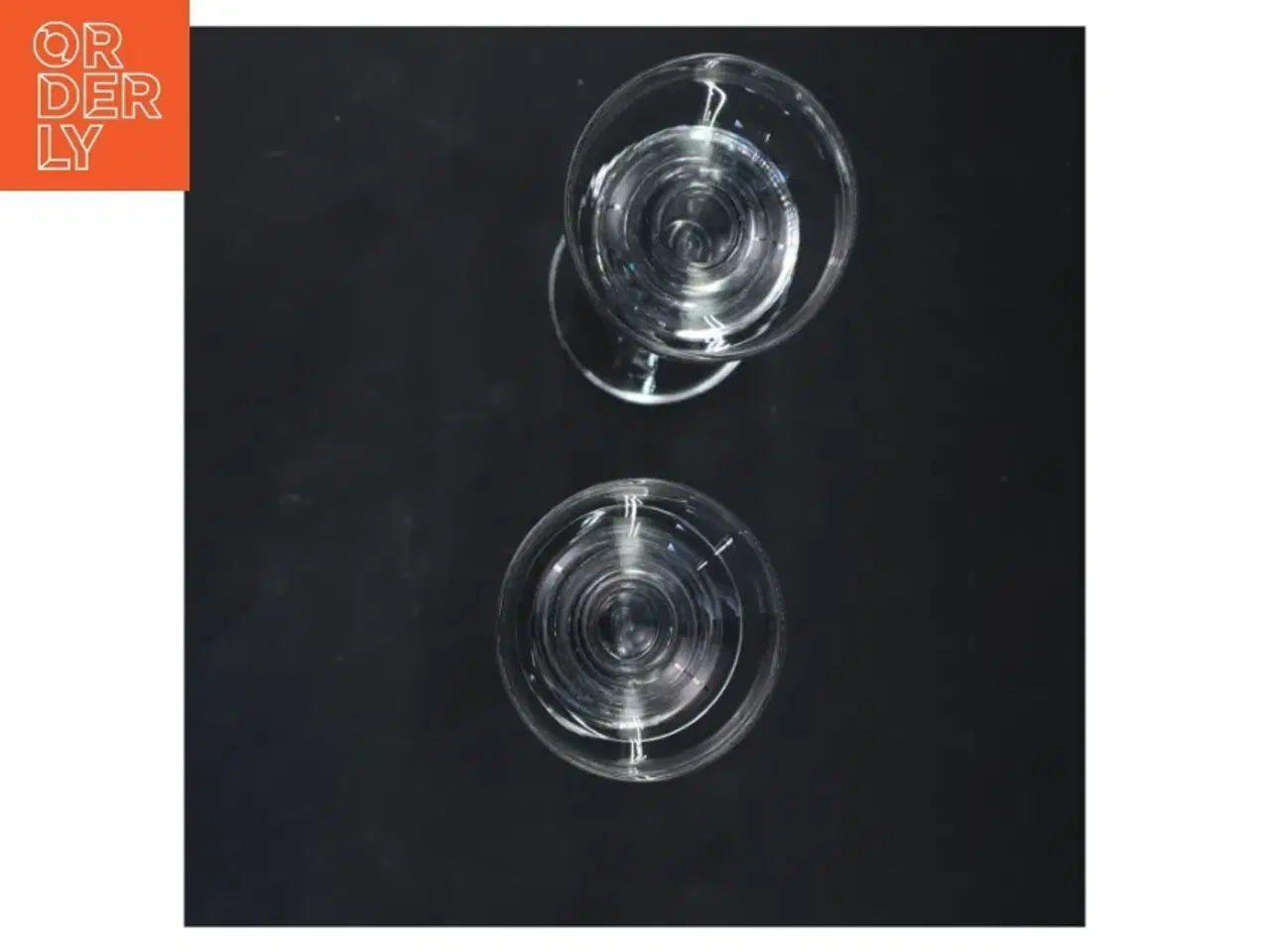 Billede 2 - Glas lysestager, 21x8 cm (str. 21x8 cm)