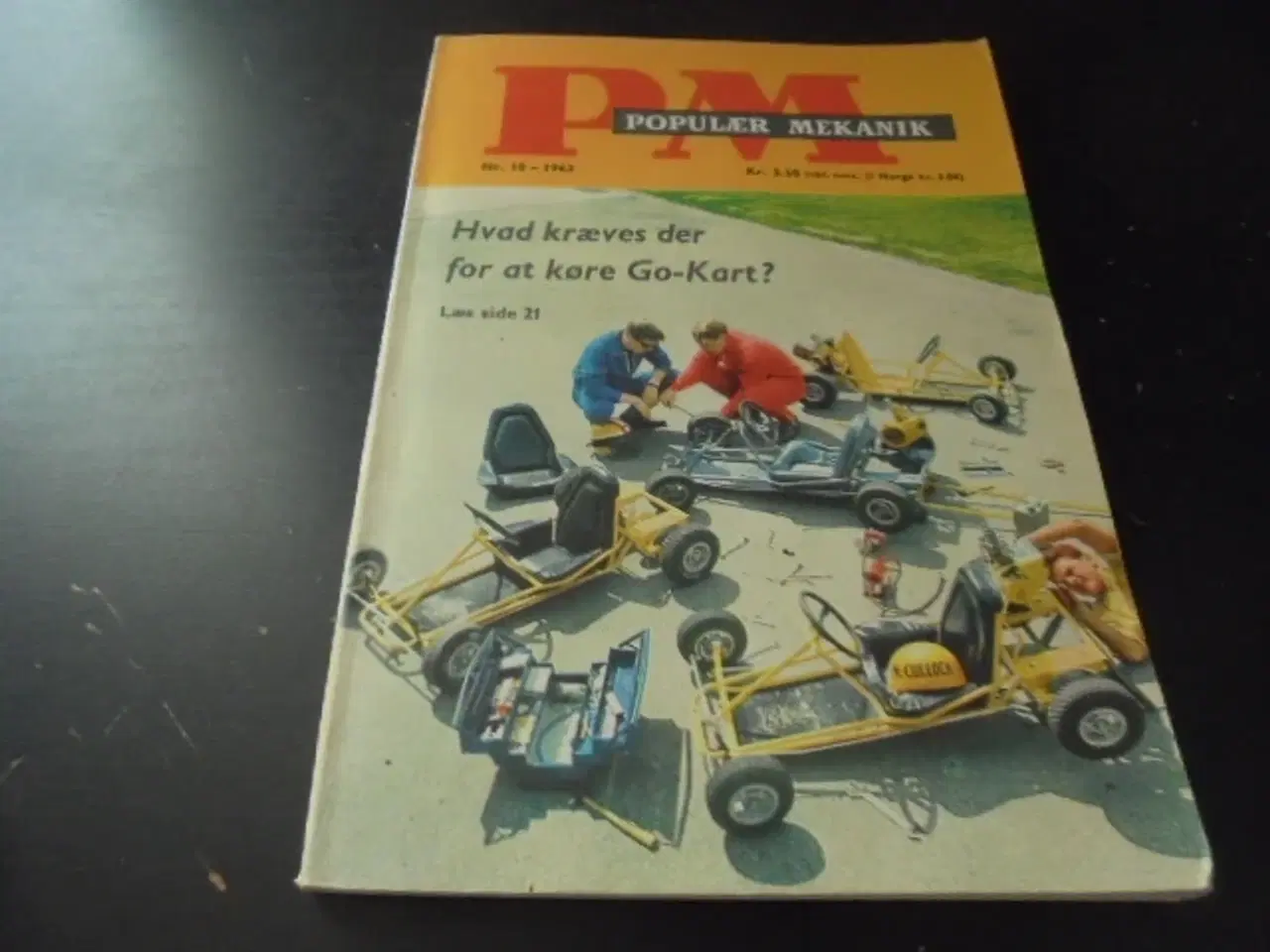 Billede 1 - Populær Mekanik nr. 10 fra 1963 – fin stand  