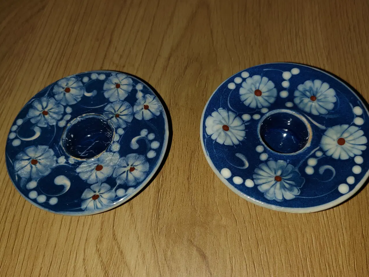 Billede 2 - 2 flotte gamle Kähler lysestager