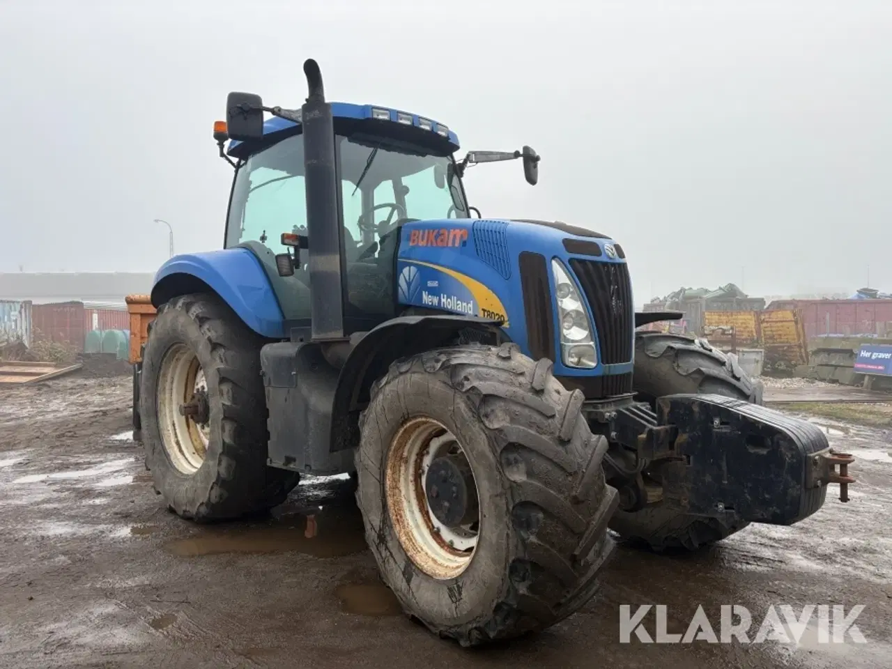 Billede 4 - Traktor New Holland T8020 - inklusiv vogn