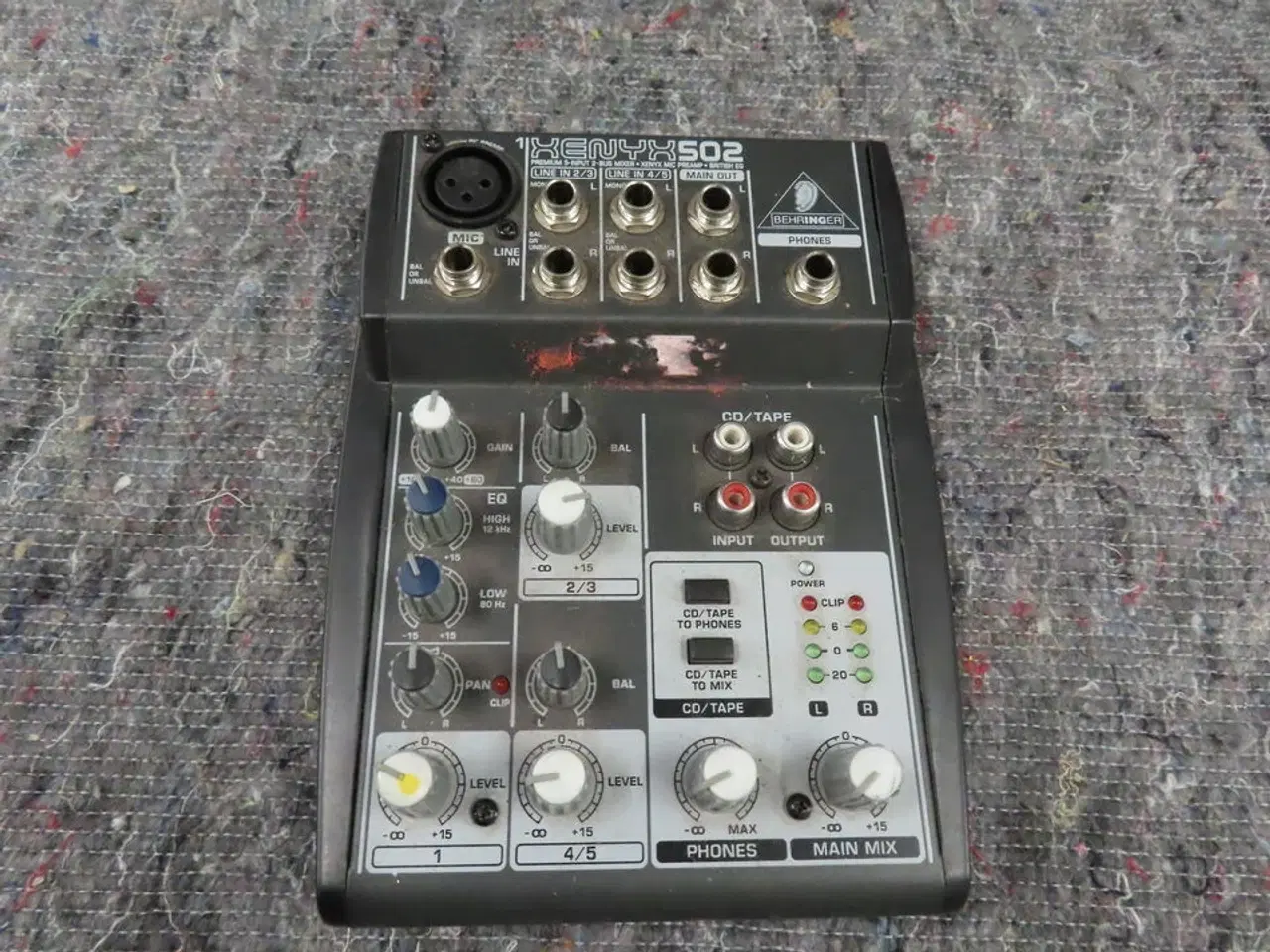 Billede 1 - Mixer - BEHRINGER XENYX 502 (MOMSFRI)