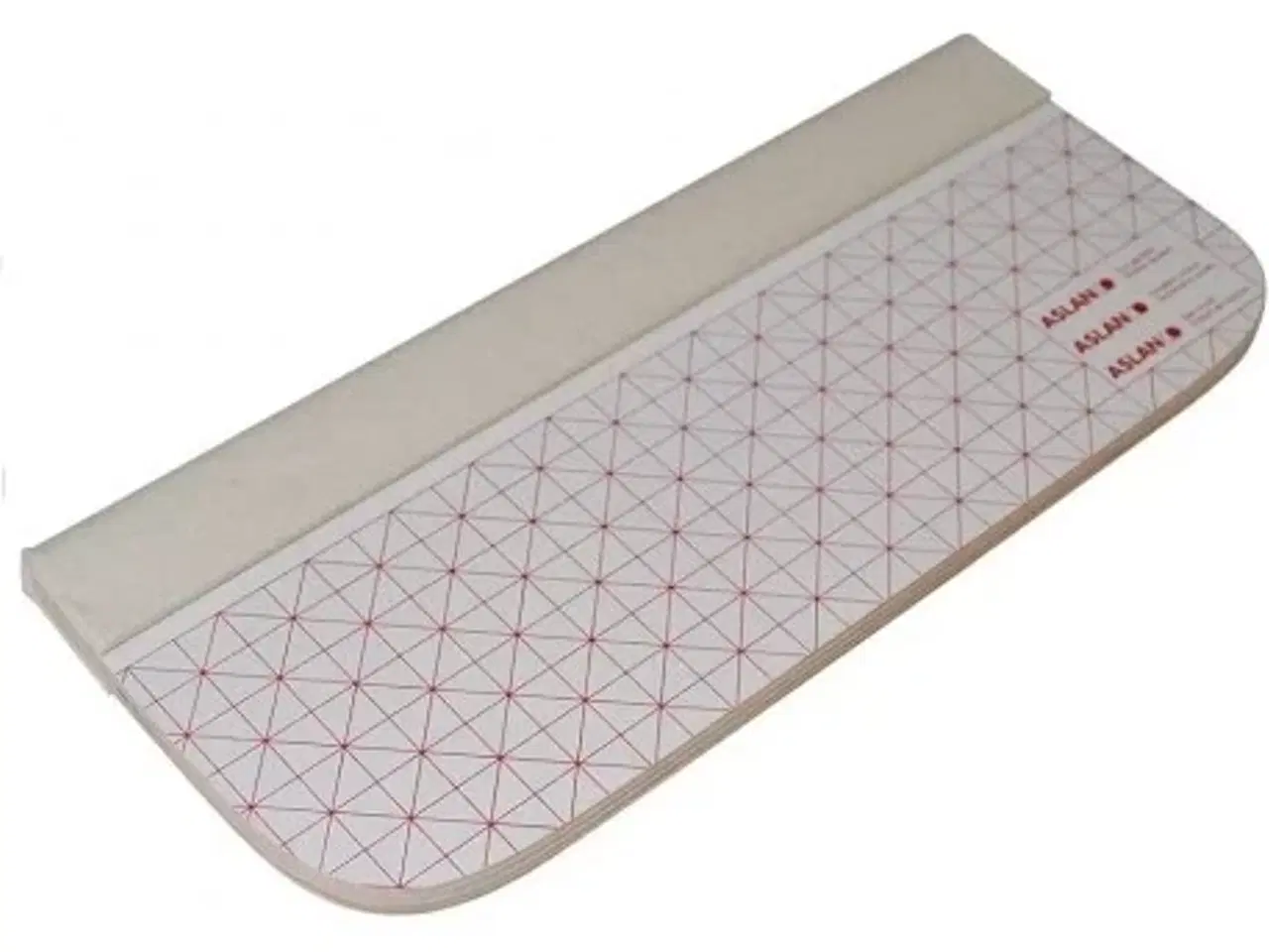 Billede 1 - Stor skraber af træ med filtkant