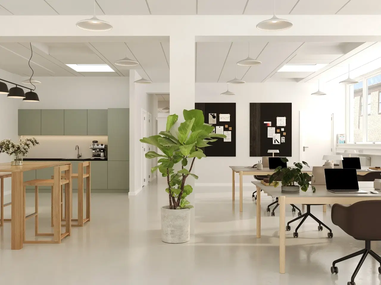 Billede 3 - Indbydende og effektivt kontor i NV