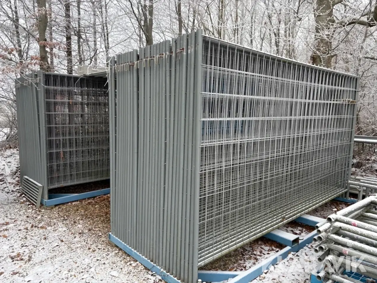 Billede 1 - Byggehegn Jumbo 60 styk med sokkel