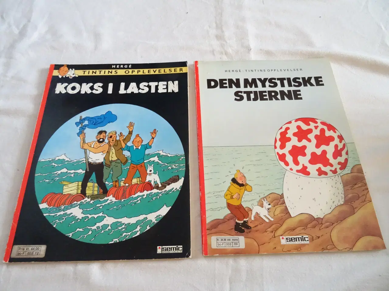 Billede 1 - Tintin 3 stk flotte