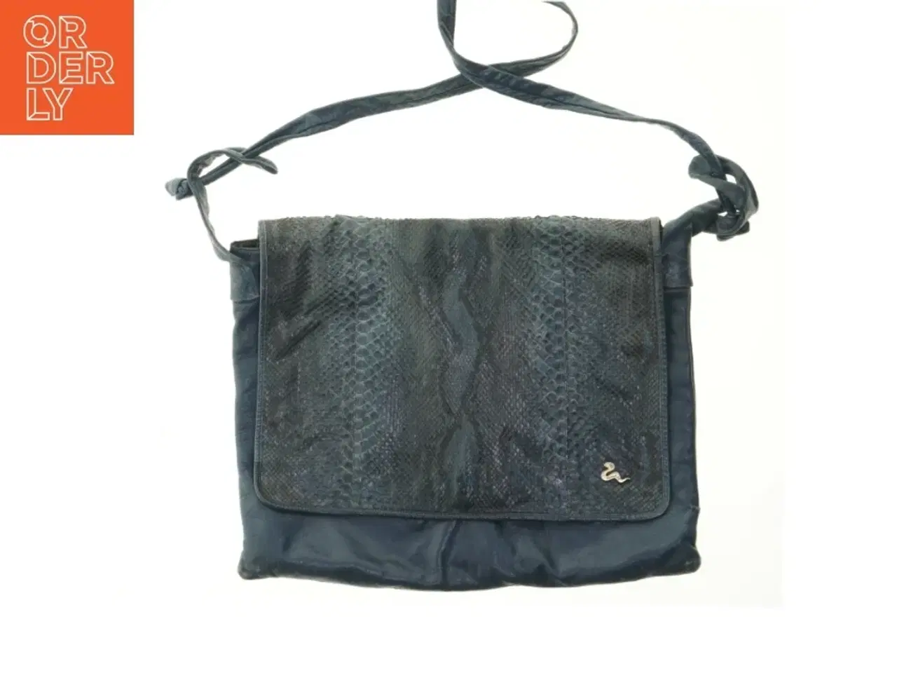 Billede 1 - Skuldertaske i blå farve fra Fanny Bag (str. 41x33,5 cm)