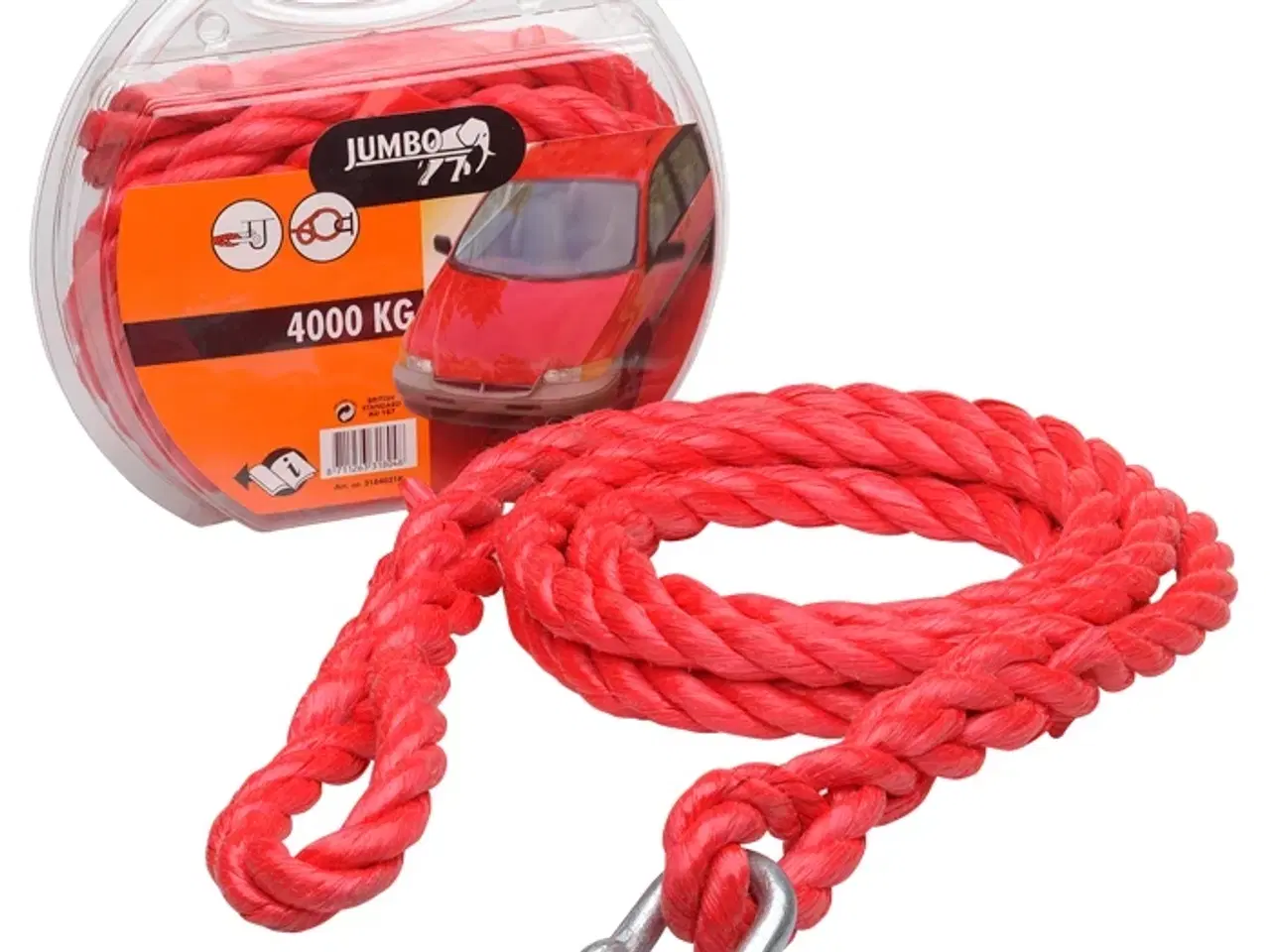 Billede 1 - Slæbetov Jumbo 4000kg 3m.