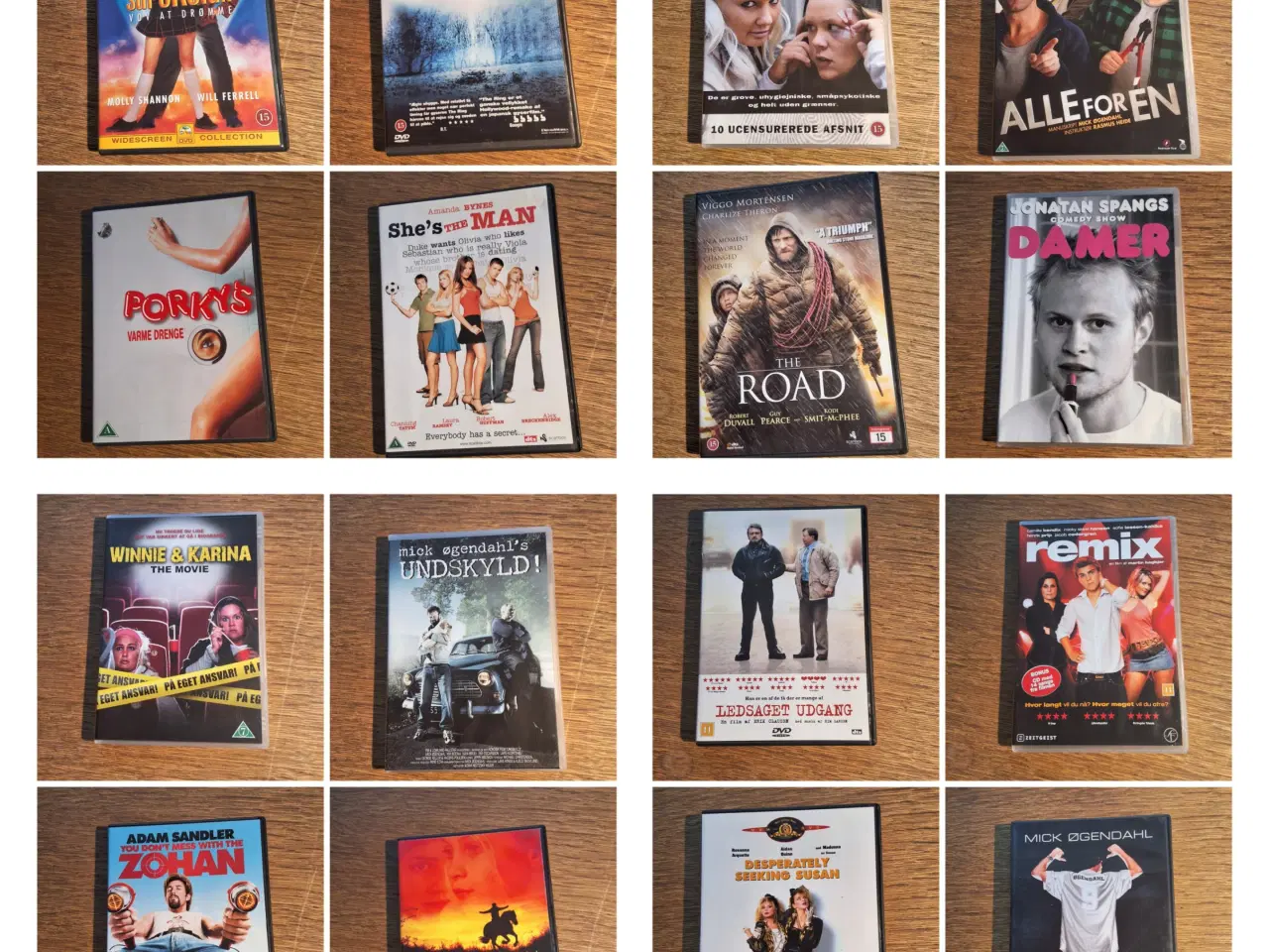 Billede 1 - DVD film - 5kr/stk. - KØB for 20kr kan sendes. 