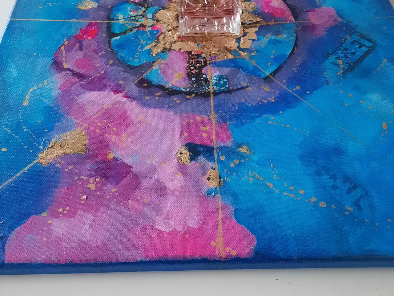 Billede 2 - Akrylmaleri på lærred 40x50 cm