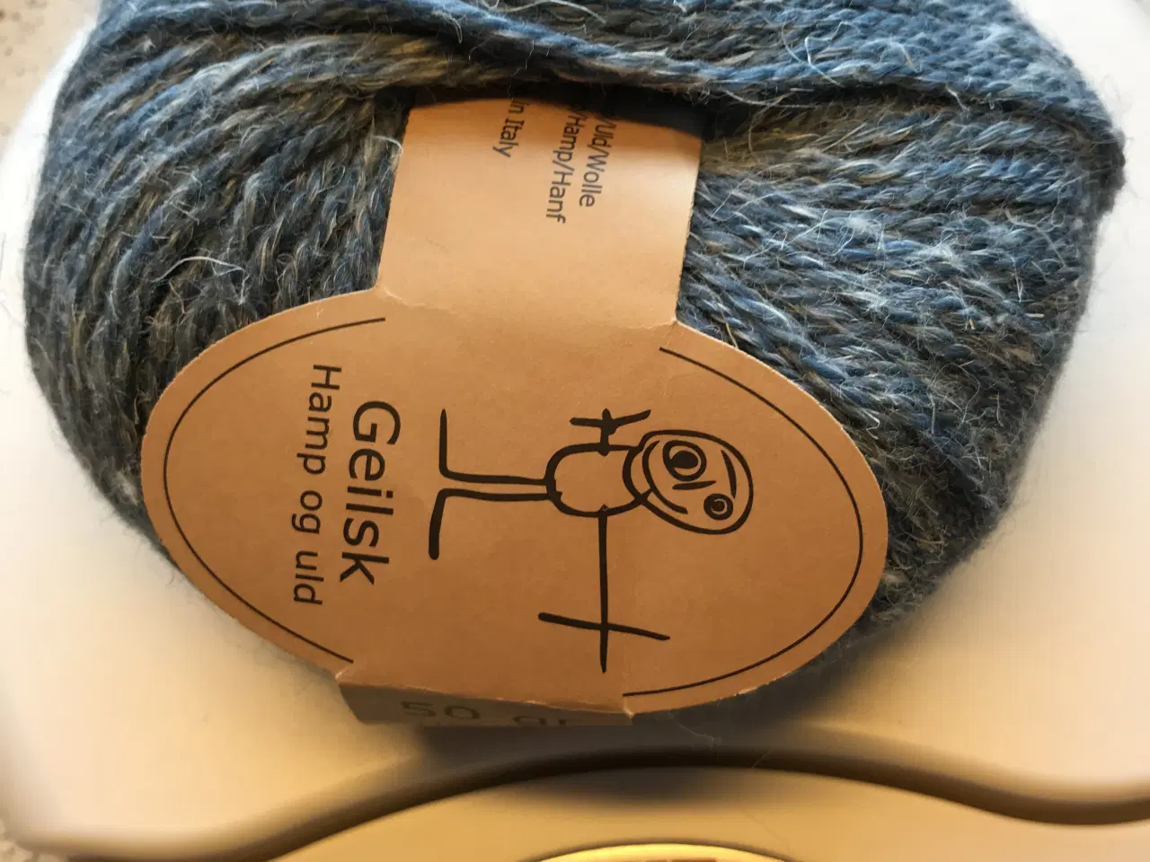 Billede 2 - Geilsk 65% Uld og 35% Hamp, i alt 250 gram, pris 