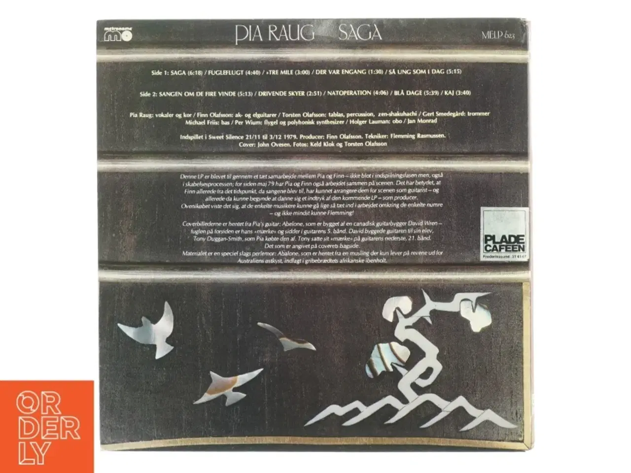 Billede 2 - Pia Raug - Saga Vinylplade fra Medley Records (str. 31 x 31 cm)