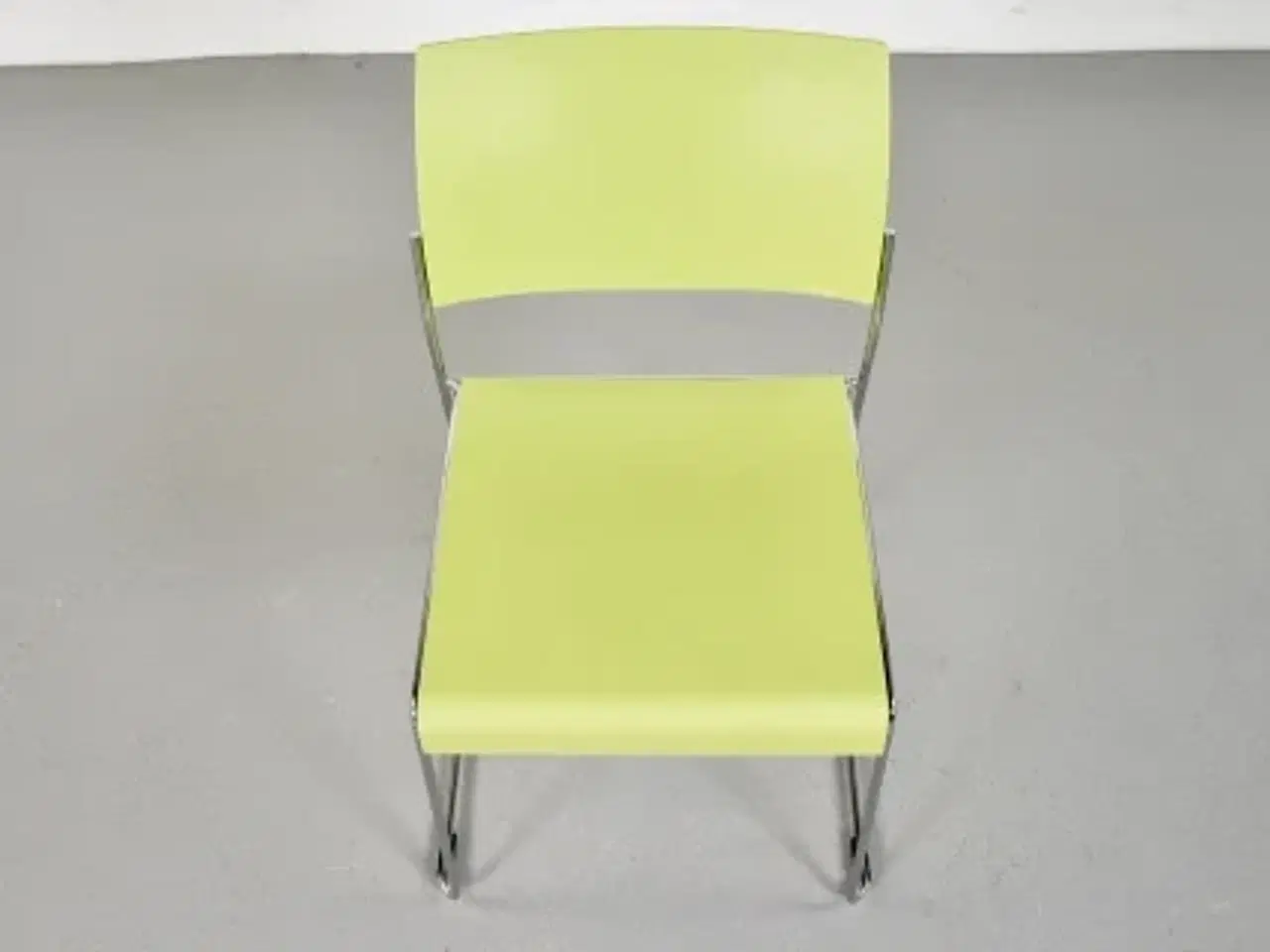 Billede 5 - Brunner linos stol med rækkekobling - grøn