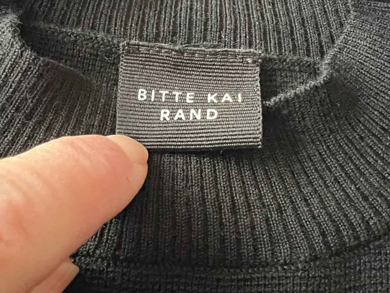 Billede 1 - Super fed tynd strik 