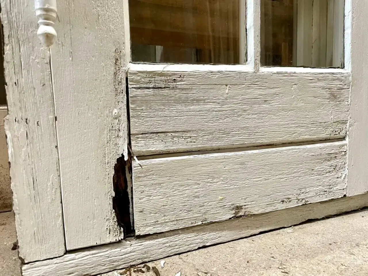 Billede 5 - Original terrassedør m. karm og overstykke