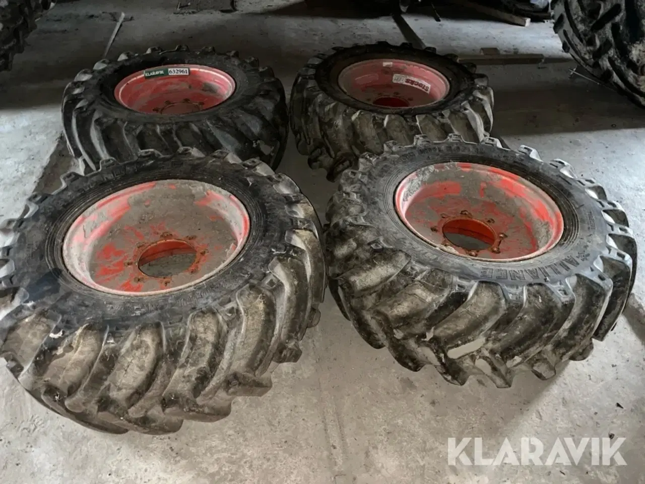 Billede 3 - Landsbrugshjul med fælge Alliance 480/65R24 - 4 styk