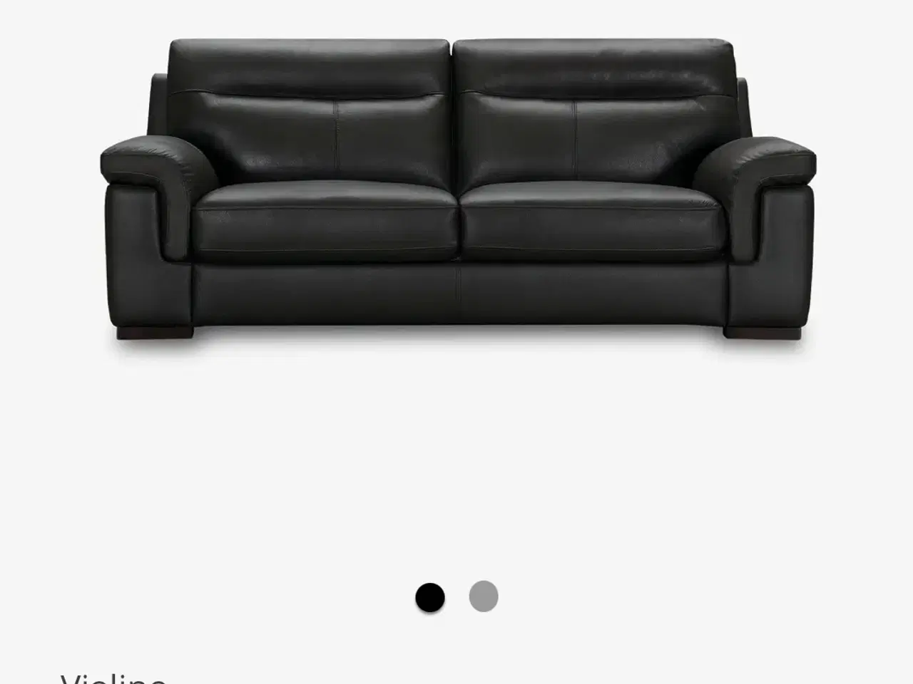 Billede 4 - 3 Pers lædersofa
