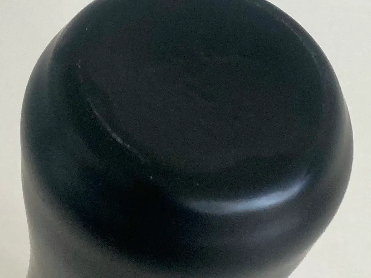 Billede 10 - Sort Glasvase Åfors Glasbruk