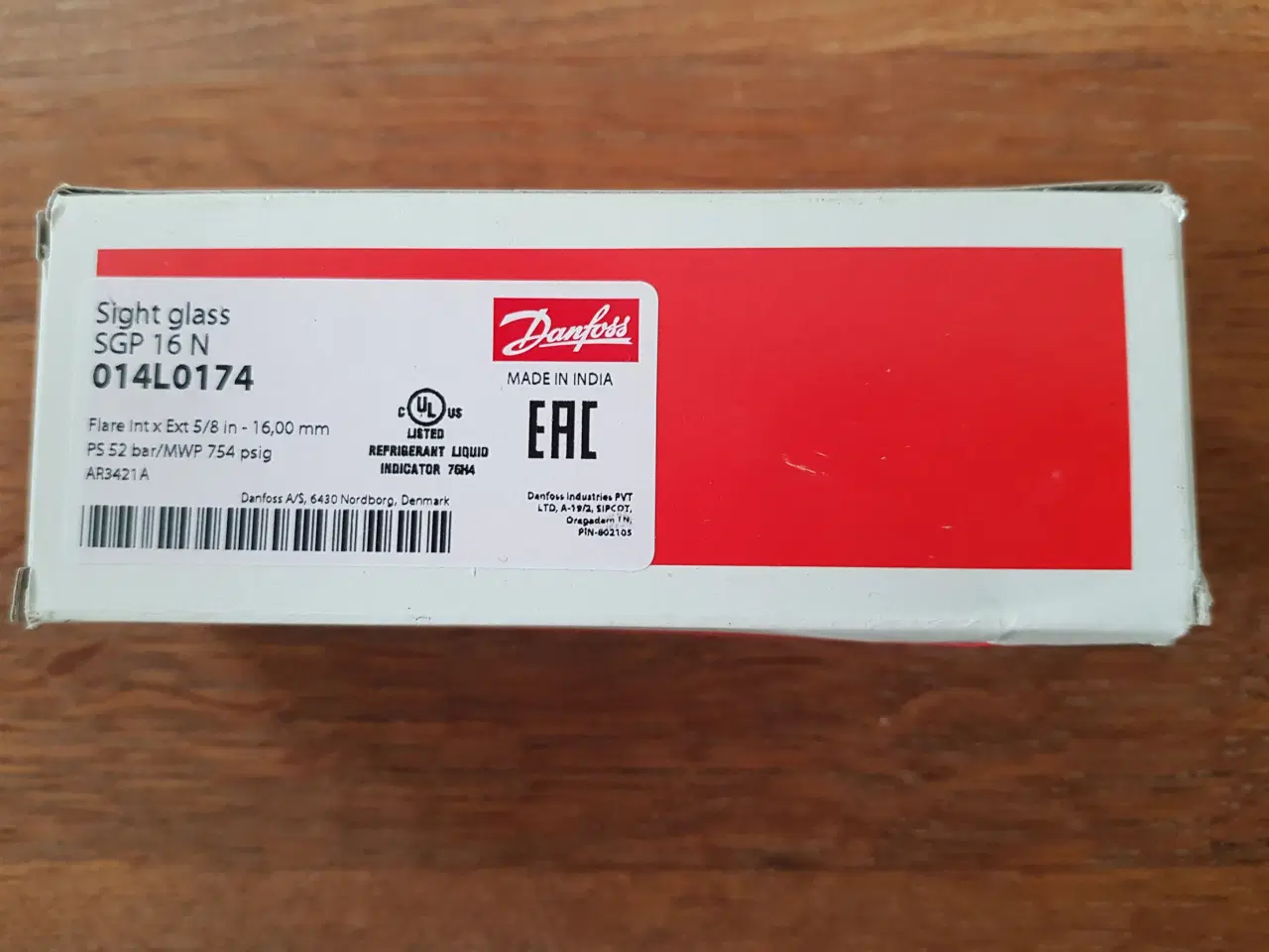 Billede 1 - Danfoss - Sight Glass SGP 16N