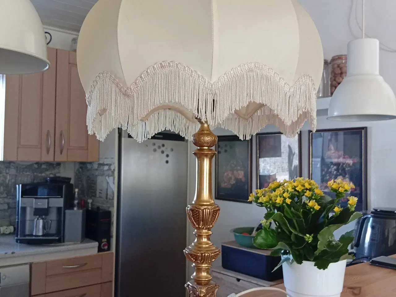 Billede 1 - Bordlamper messing