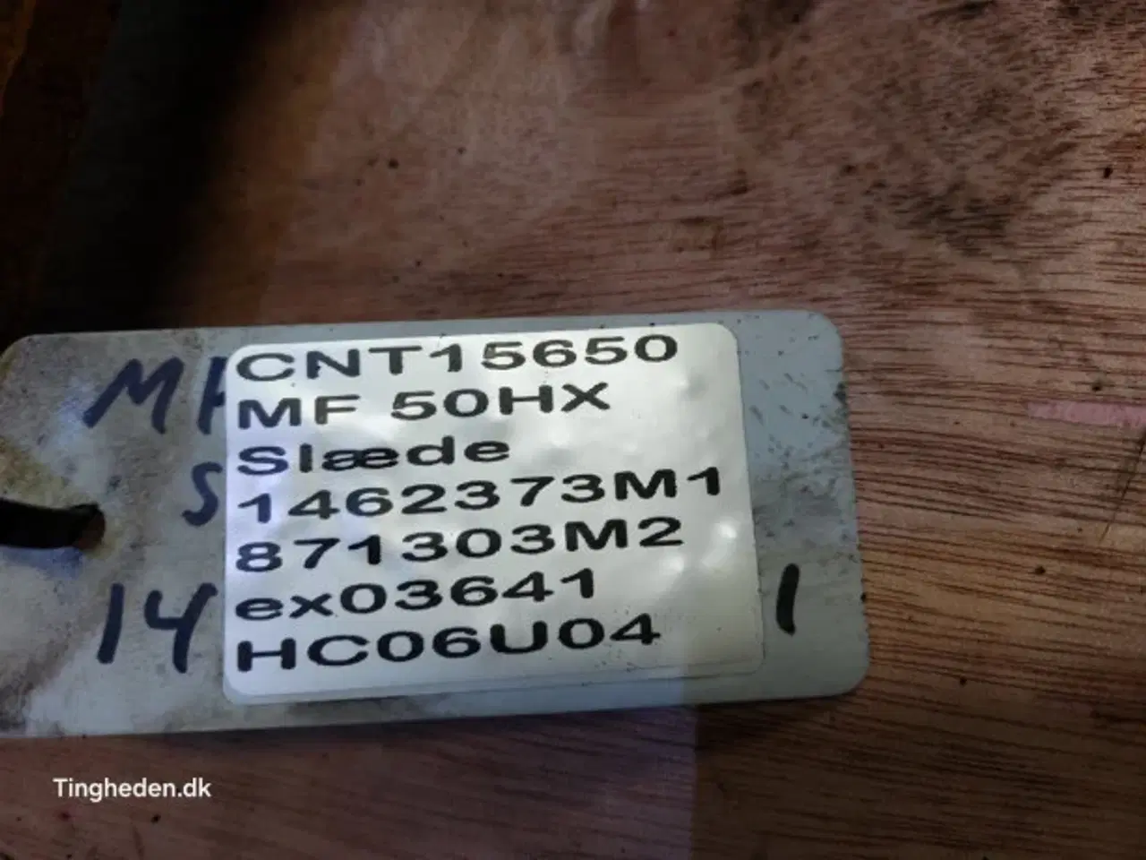 Billede 21 - Massey Ferguson 50HX Slæde 1462373M1