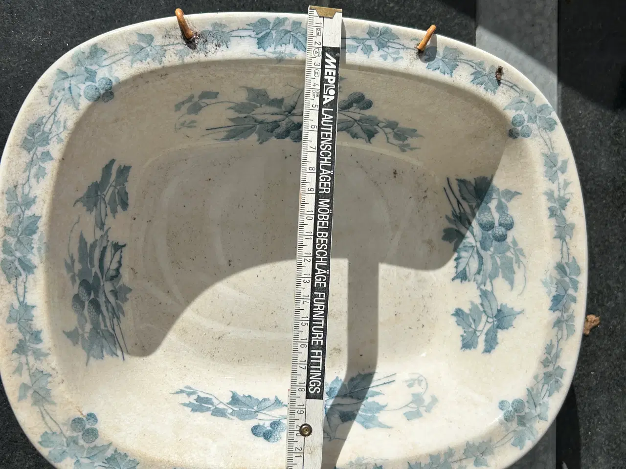 Billede 3 - Muselmalet diverse fad og tallerkener