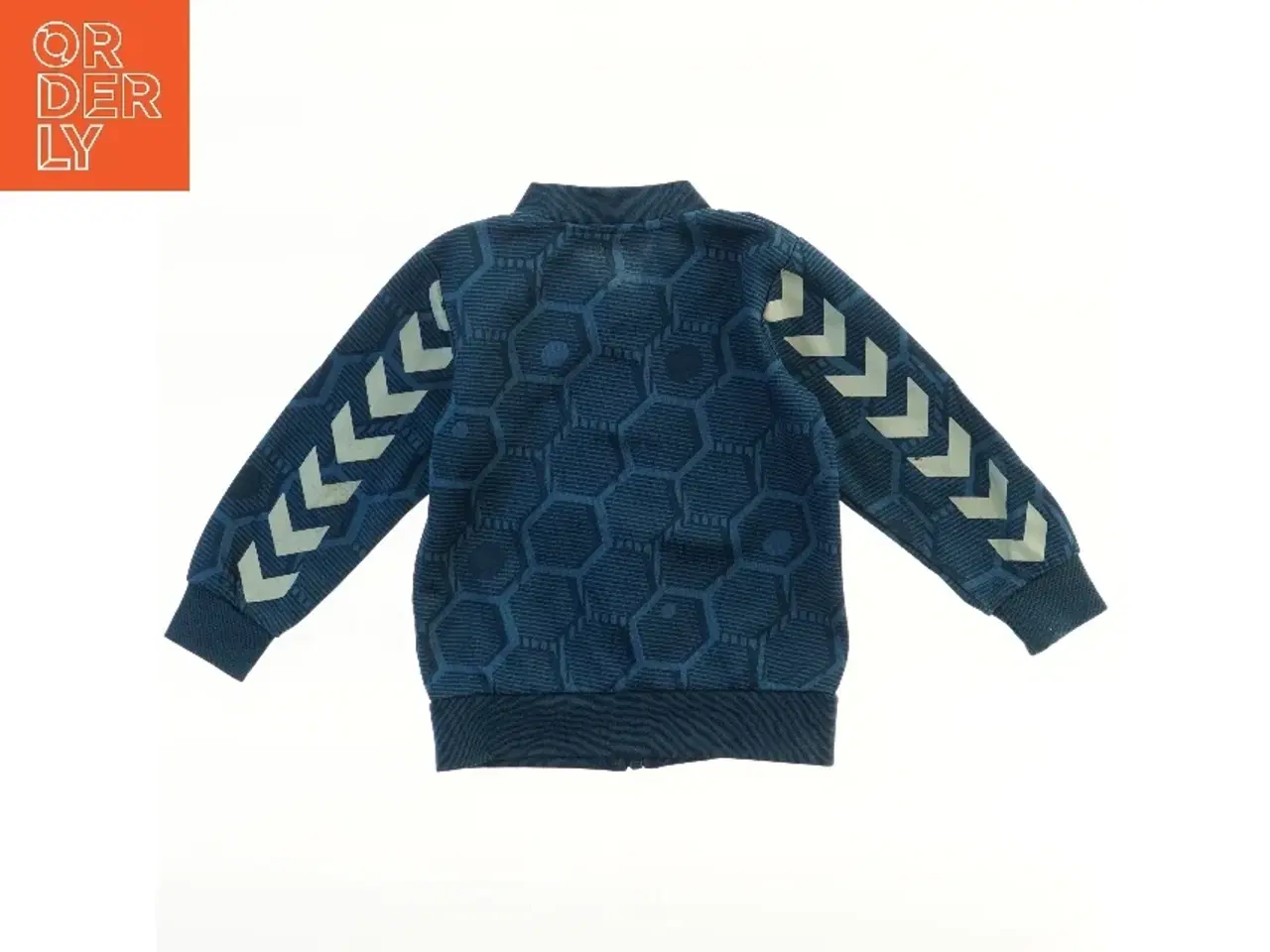 Billede 2 - Blå jakke med mønster fra Hummel (str. 92)