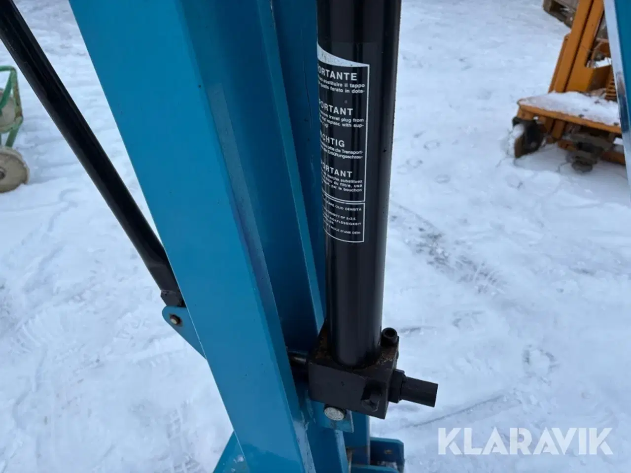 Billede 8 - Hydraulisk værkstedskran