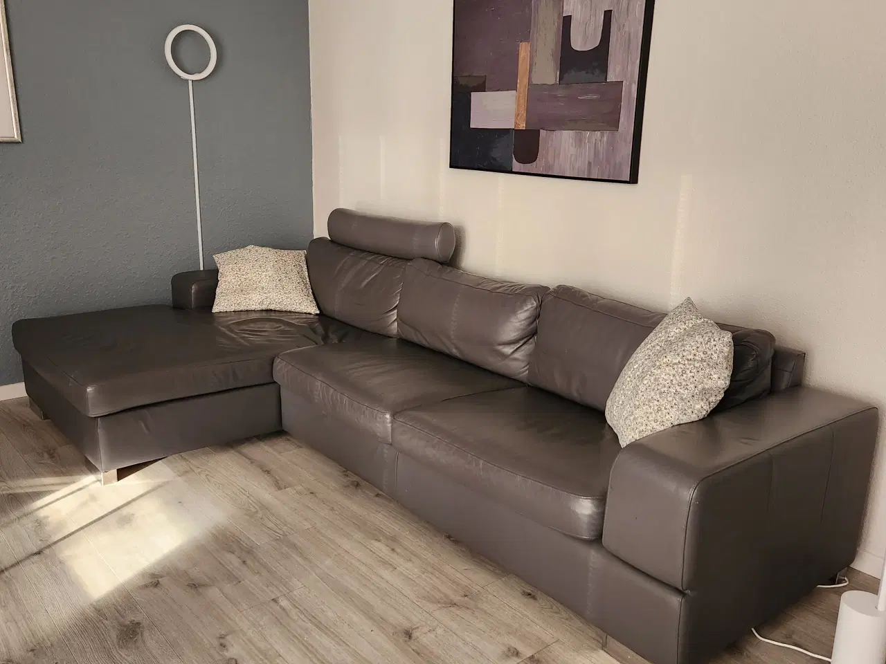 Billede 1 - Sofa med chaiselong 