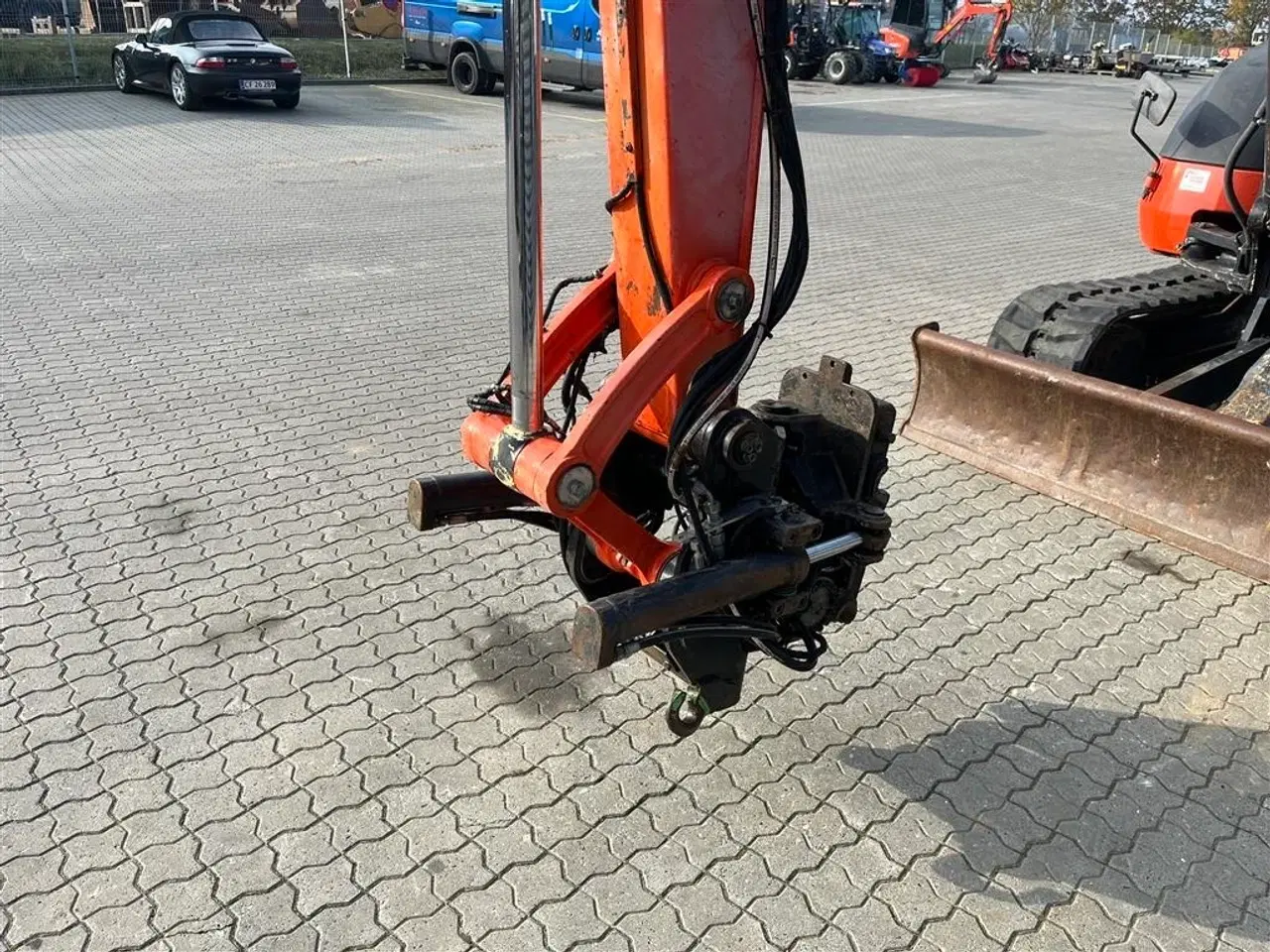 Billede 4 - Kubota KX080-4 Rotortilt centralsmørring