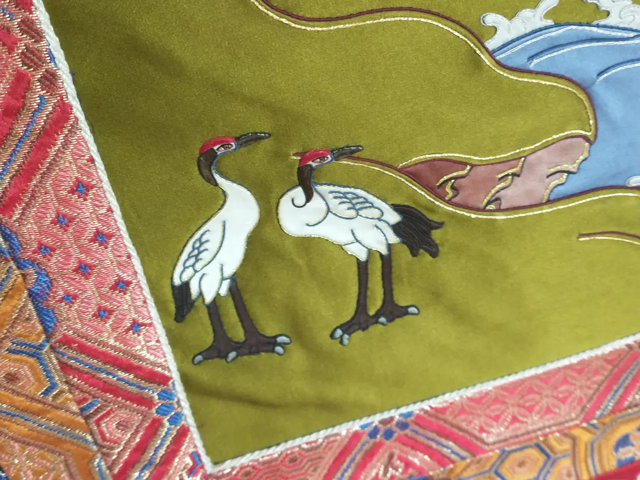 Billede 3 - Tibetansk thangka - Grøn Tara