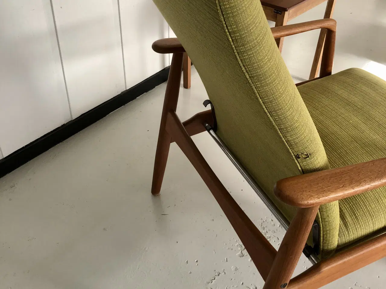 Billede 4 - Lænestol i teak 2 positioner.