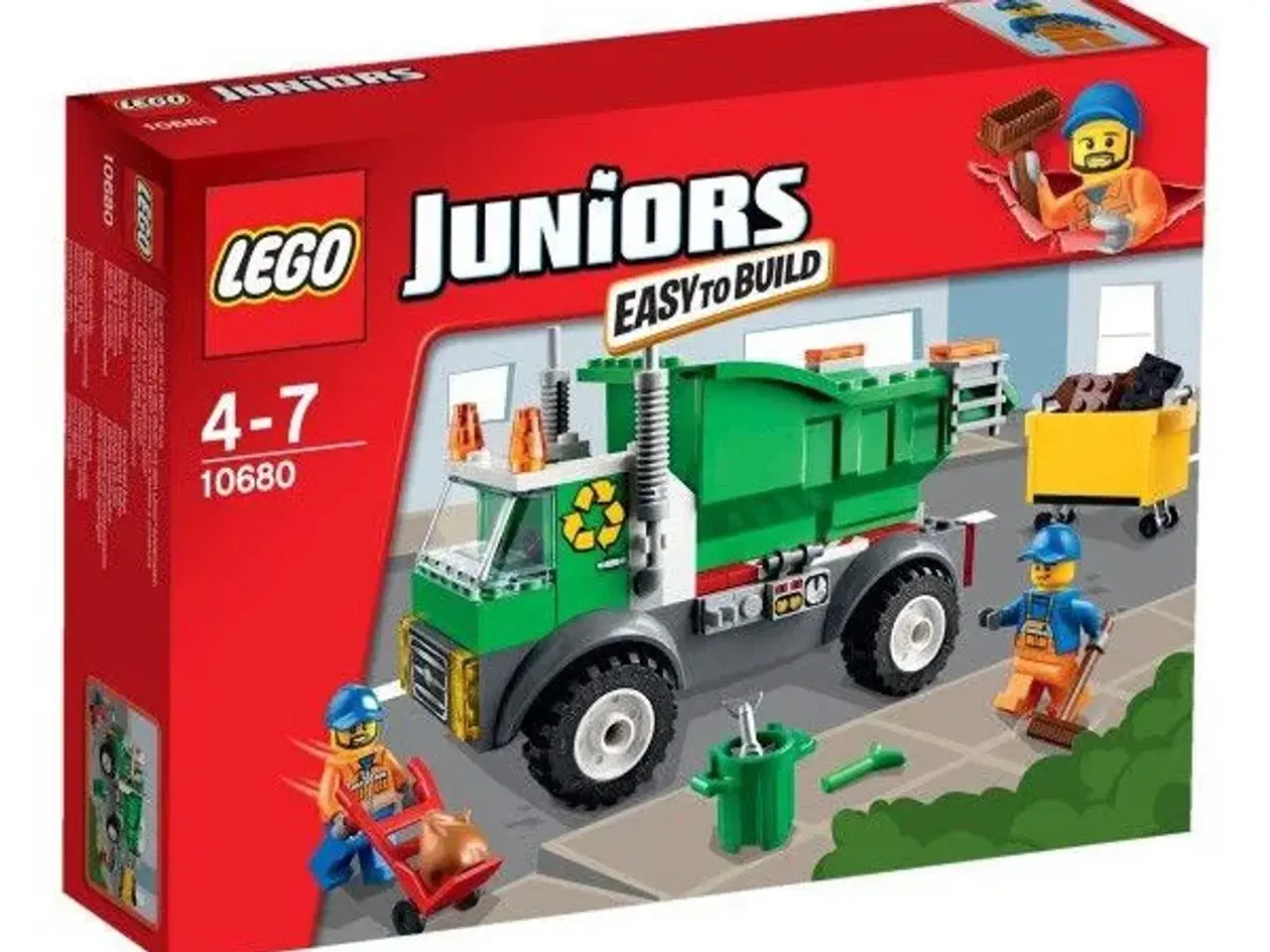 Billede 1 - Lego Juniors skraldebil -10680