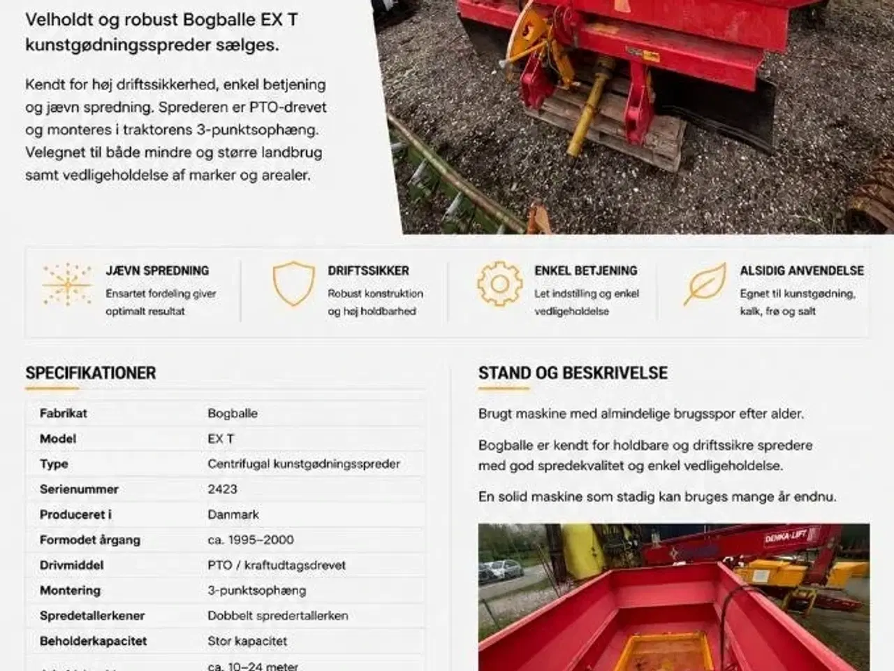 Billede 6 - Bogballe EX T 2200