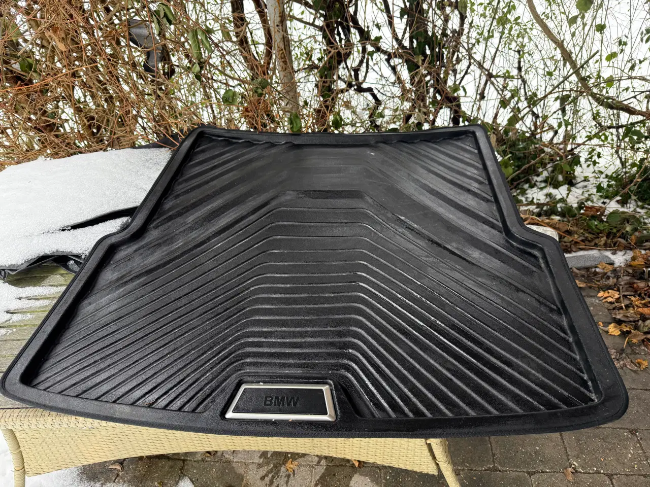 Billede 1 - BMW i4 - gummimåttesæt inkl. bagagerumsmåtte