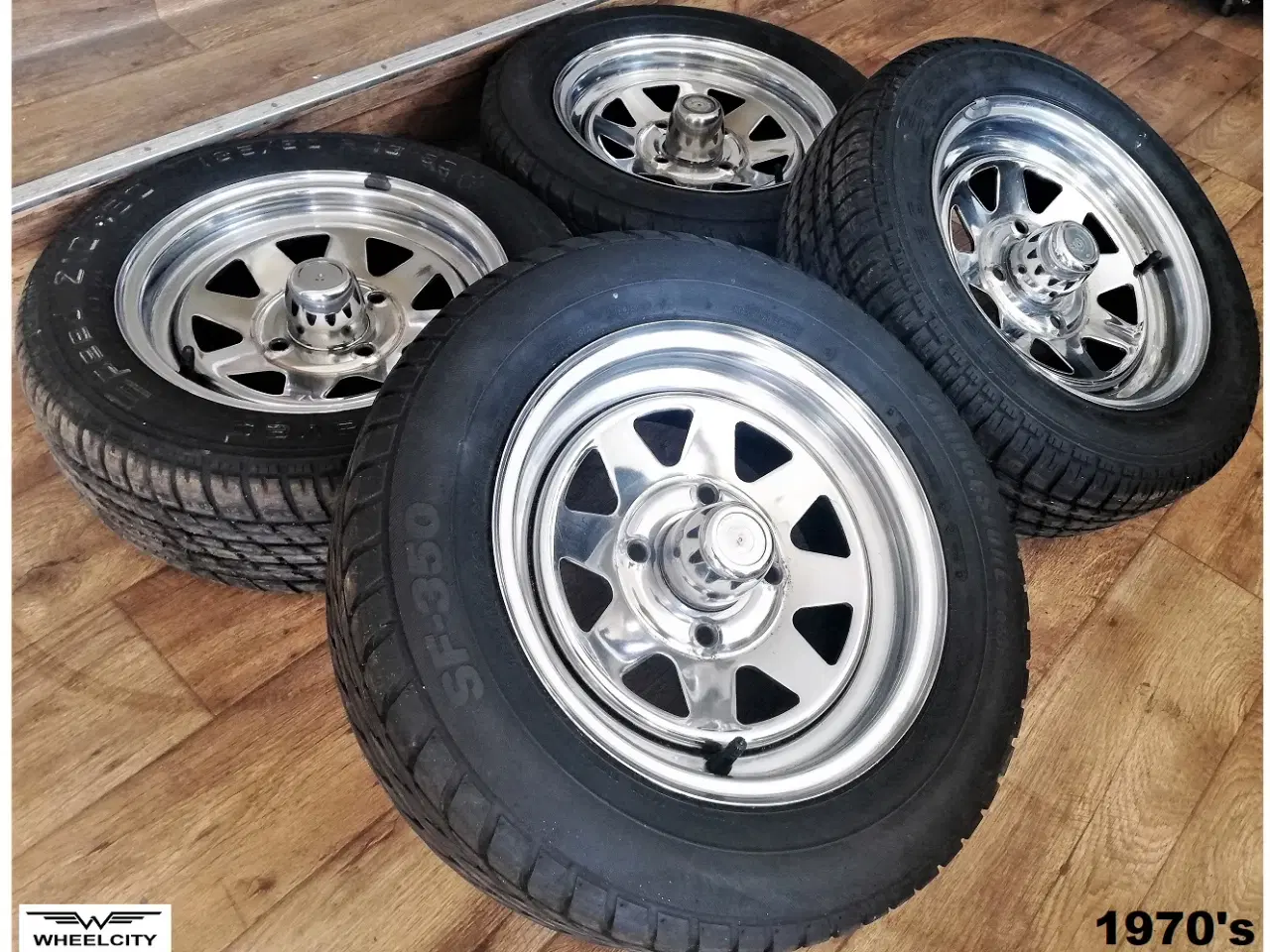 Billede 1 - 4x114,3 13" Brazil old school wheels - 1970's