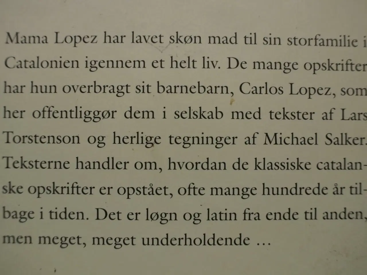 Billede 4 - mama lopez' catalanske kogebog, af lars torstenson