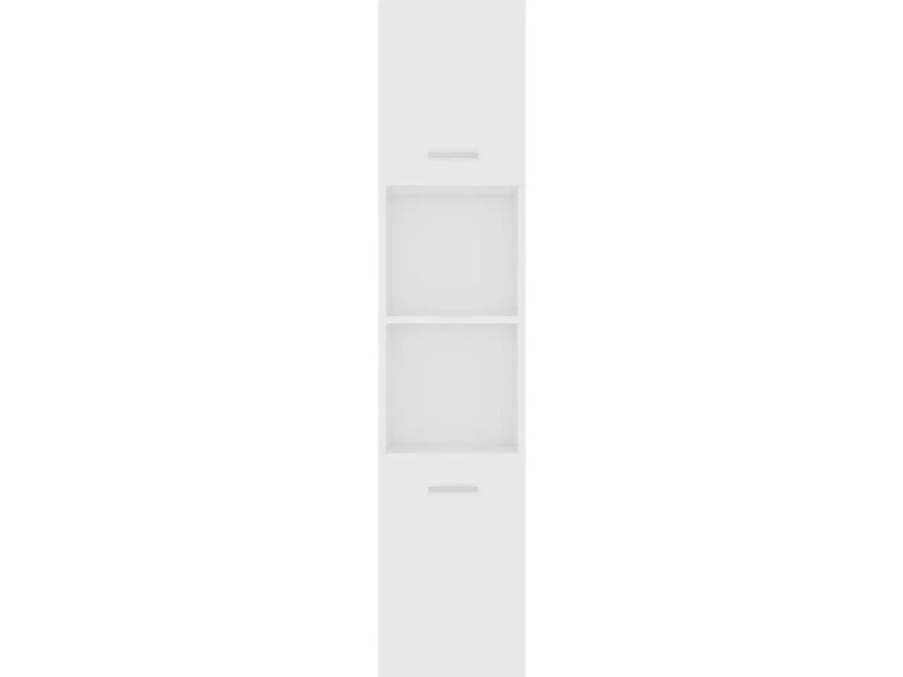 Billede 6 - Badeværelsesskab 30x30x179 cm spånplade hvid