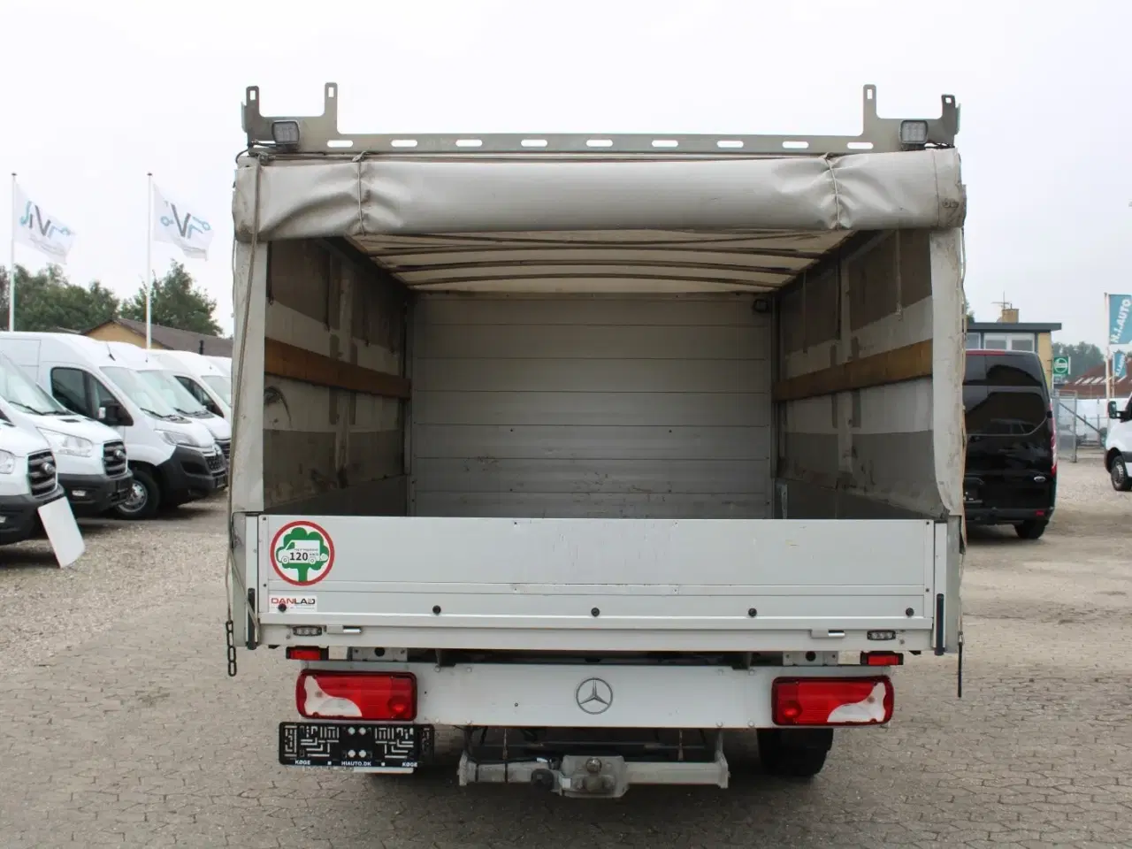Billede 9 - Mercedes Sprinter 316 2,2 CDi A3 Mandskabsvogn m/lad aut. RWD