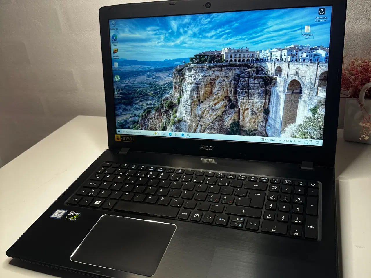 Billede 1 - Gaming bærbar Acer 15,6”(Perfekt stand)