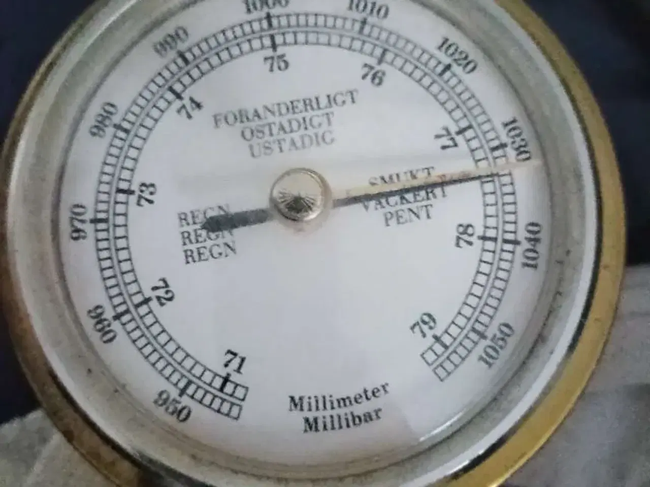 Billede 1 - Vintage barometer