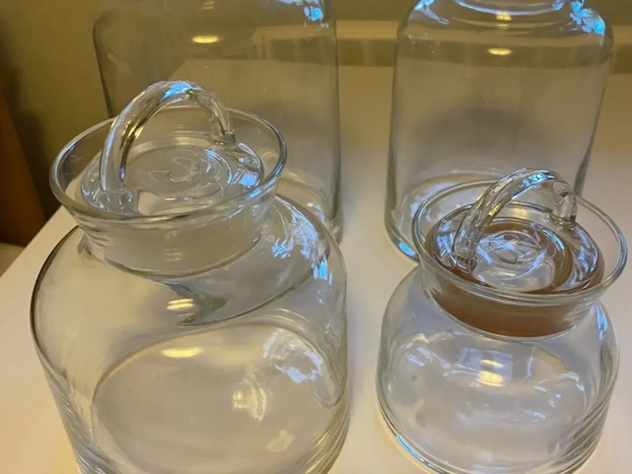 Billede 1 - Opbevarings glas