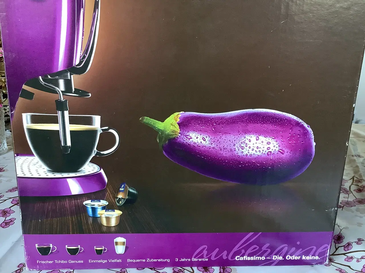 Billede 3 - Tchibo Cafissimo Classic Aubergine + Beholder