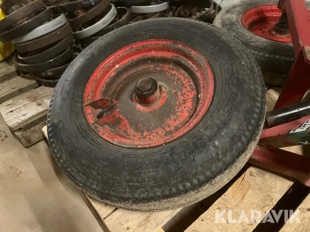 Billede 5 - Styrhjul til Såbedsharve Kongskilde 2 styk