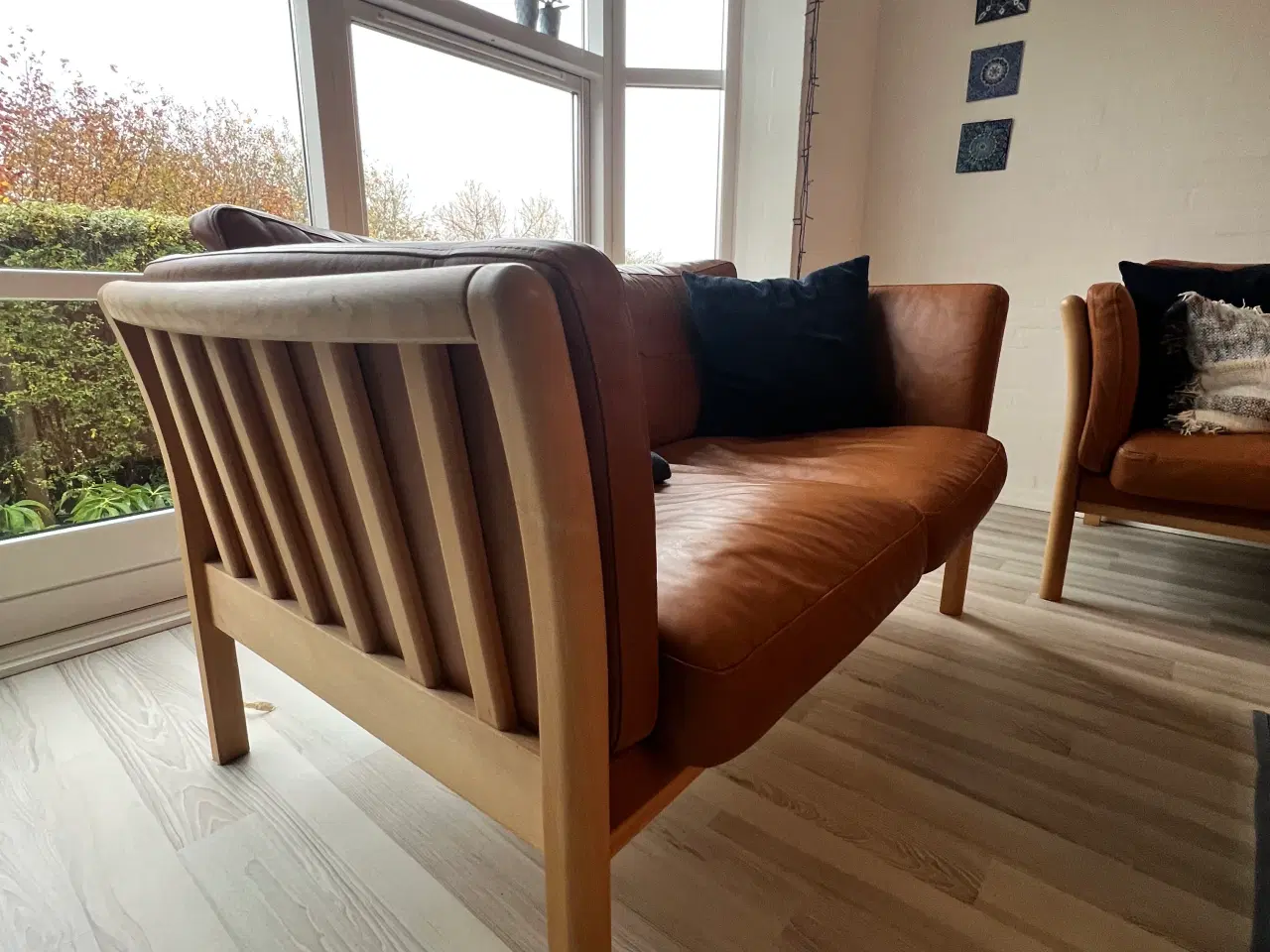 Billede 5 - Cognac lædersofaer 2+3