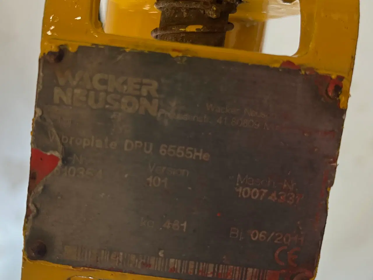 Billede 3 - Wacker Neuson DPU 6555He - 481kg diesel pladevibra