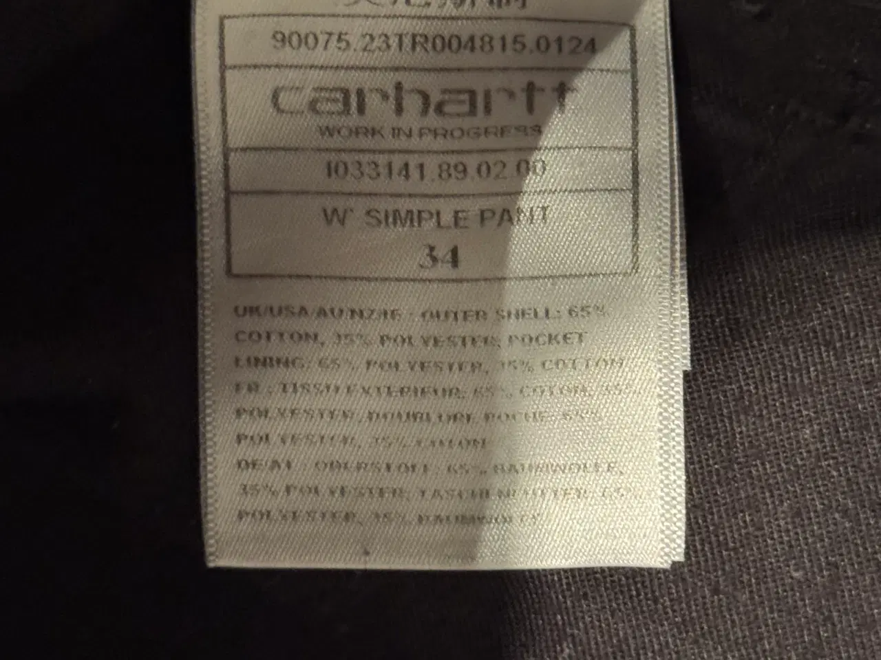 Billede 3 - Carharrt jeans sælges