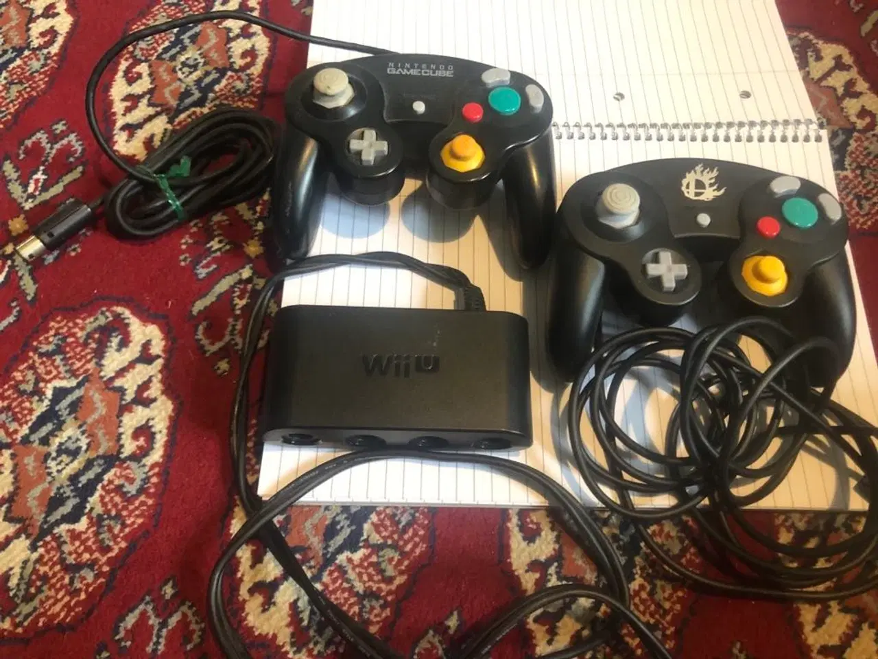 Billede 1 - wii u gamecube adaptor + 2 x Gamecube controllers