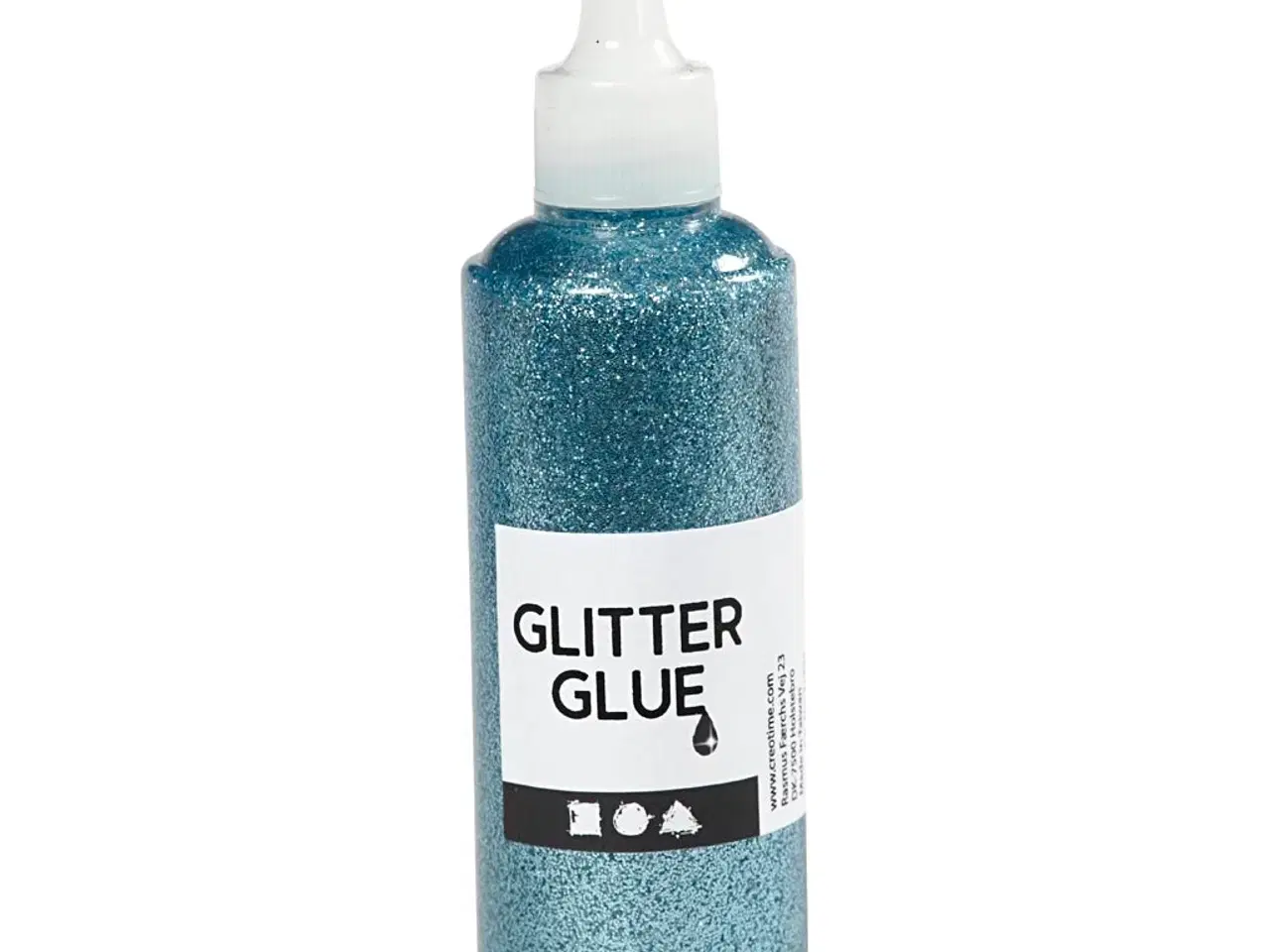 Billede 1 - Glitterlim, lyseblå, 118ml/ 1 fl.