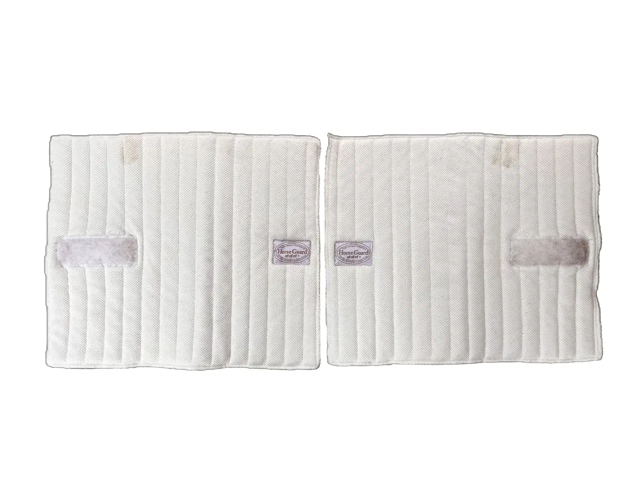 Billede 1 - Bandageunderlag Horseguard, 36x30, hvide. 2 stk.